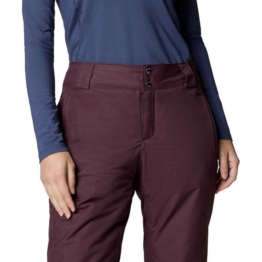 *NWT Columbia Women Size 3X Regular Bugaboo II Pant Purple Plum Snow Pants $120 - Picture 5 of 16